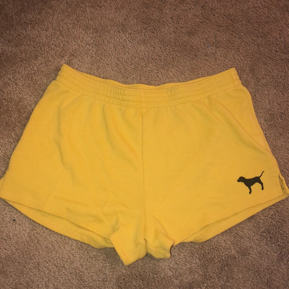 Yellow shorts